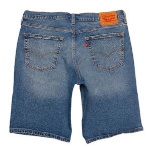 Levi's 541 Denim Jean Shorts Mens Size 34 5 Pocket Medium Wash NICE!